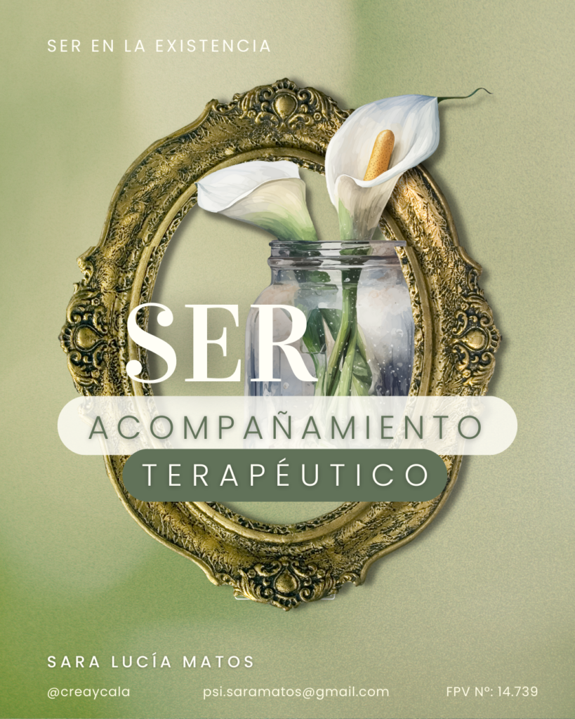 Servicio Ser en la existencia. Acompañamiento terapéutico.